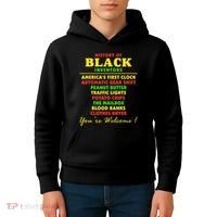 History Of Black Inventors Black Educators History Month Kids Hoodie thumb 4