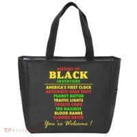 History Of Black Inventors Black Educators History Month Tote Bag thumb 0