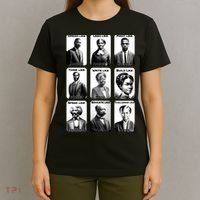 Heroes Of Black History Civil Rights Leaders T-Shirt thumb 4