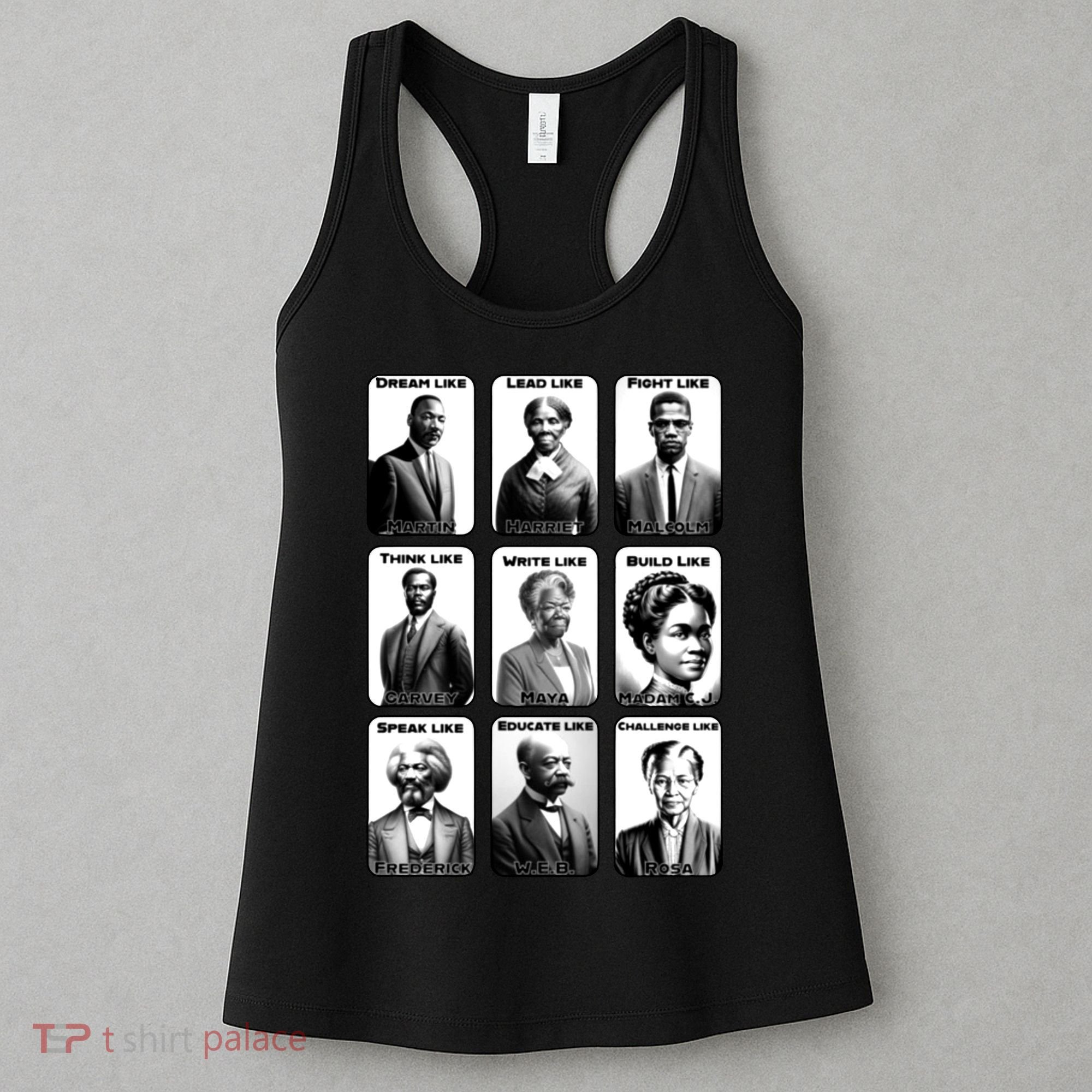 Heroes Of Black History Civil Rights Leaders Women's Tank Top