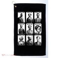 Heroes Of Black History Civil Rights Leaders Golf Towel thumb 0