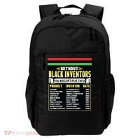 History Of Black Inventors Black History Month Backpack thumb 0