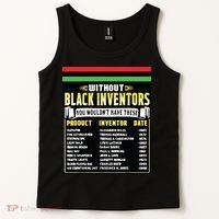 History Of Black Inventors Black History Month Tank Top thumb 2