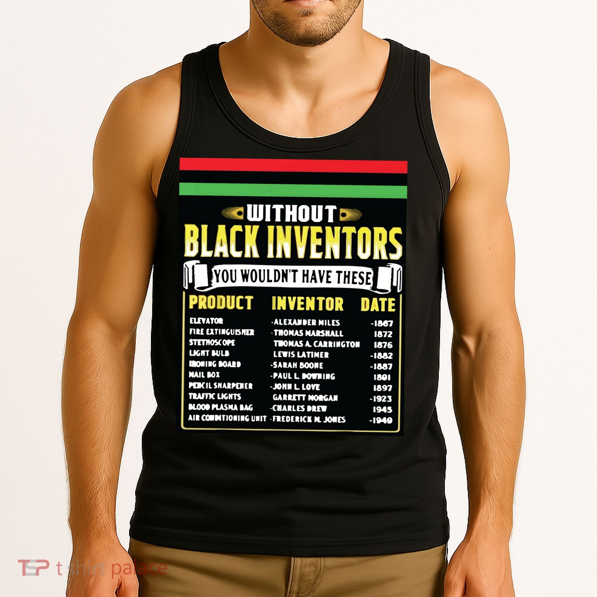 History Of Black Inventors Black History Month Tank Top