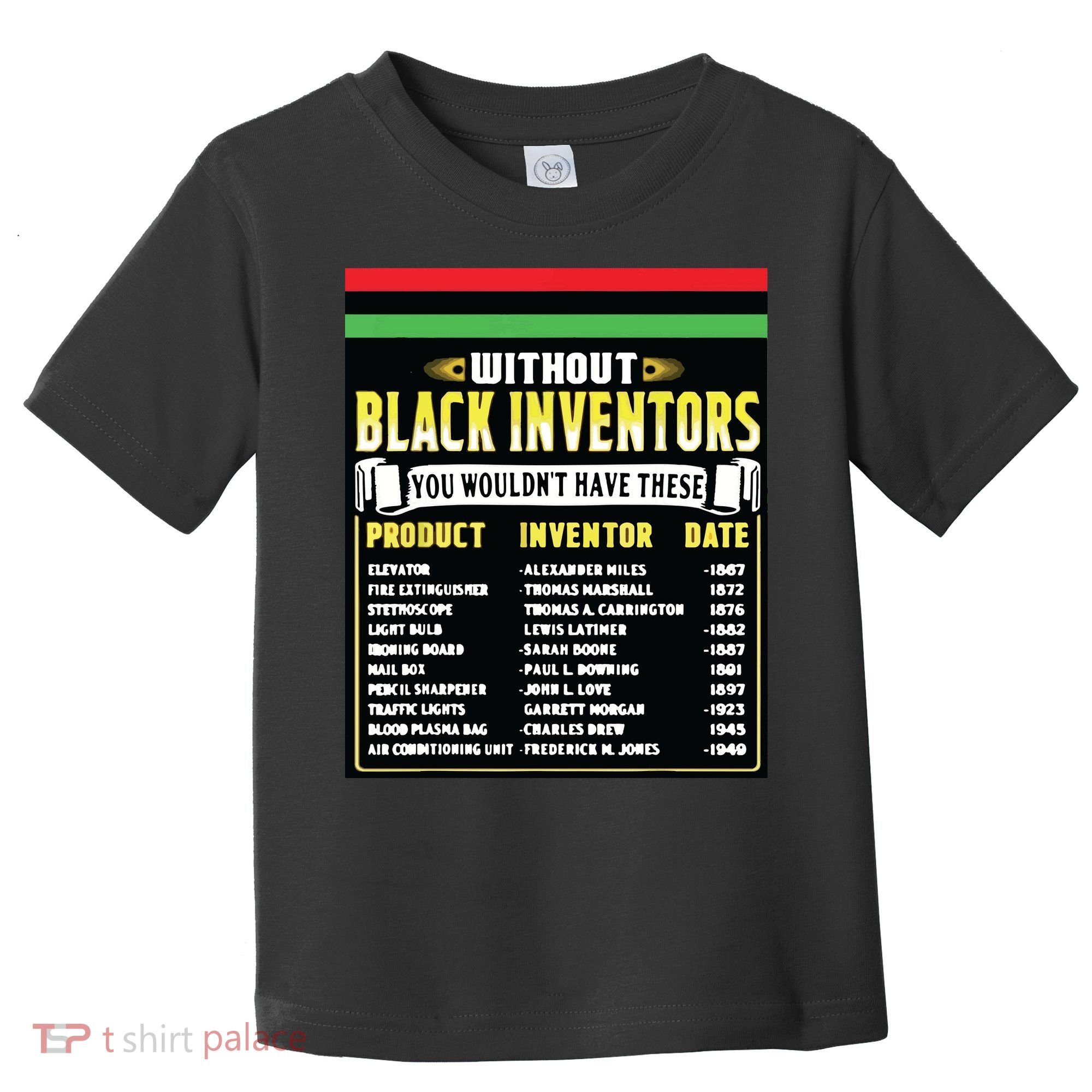 History Of Black Inventors Black History Month Toddler T-Shirt