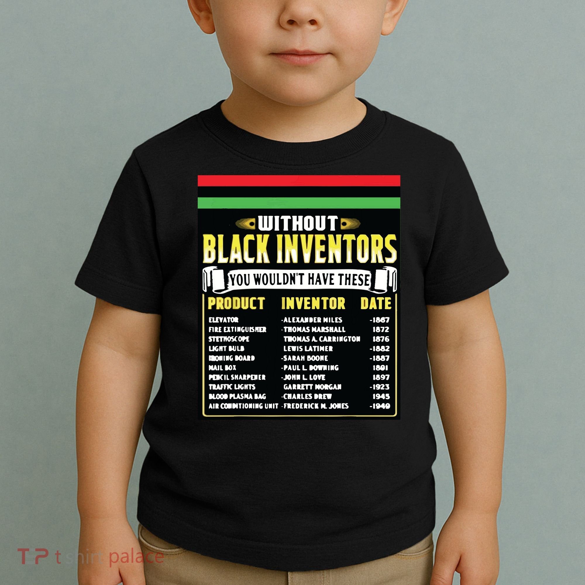 History Of Black Inventors Black History Month Toddler T-Shirt