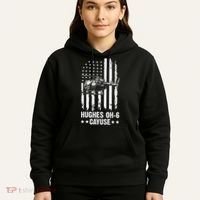 Hughes OH-6 Cayuse American Flag Helicopter Hoodie thumb 5