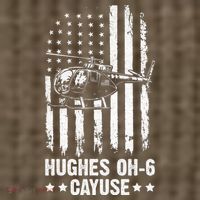 Hughes OH-6 Cayuse American Flag Helicopter Sweatshirt thumb 2