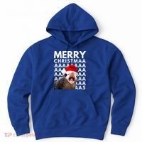 Hilarious Opossum Christmas Scream Hoodie thumb 0