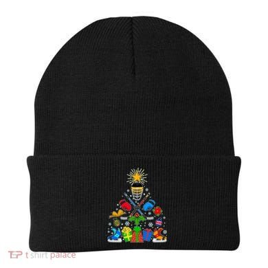 Hockey Christmas Tree Beanie