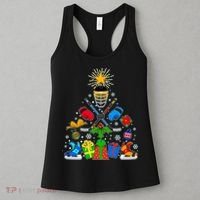Hockey Christmas Tree Women's Tank Top thumb 3