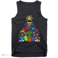 Hockey Christmas Tree Tank Top thumb 0