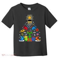 Hockey Christmas Tree Toddler T-Shirt thumb 0