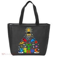 Hockey Christmas Tree Tote Bag thumb 0
