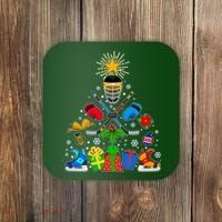 Hockey Christmas Tree Coaster thumb 0