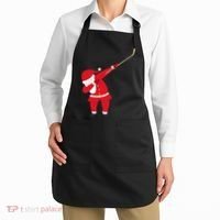 Hockey Dabbing Santa Apron thumb 2