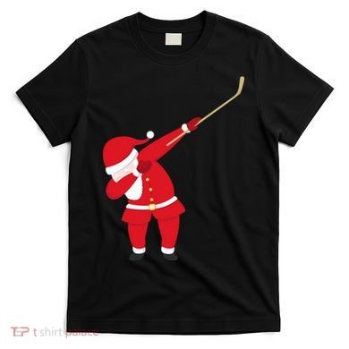 Hockey Dabbing Santa T-Shirt