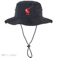 Hockey Dabbing Santa Bucket Hat thumb 0