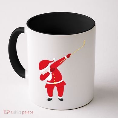 Hockey Dabbing Santa Coffee Mug