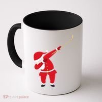 Hockey Dabbing Santa Coffee Mug thumb 0