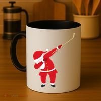 Hockey Dabbing Santa Coffee Mug thumb 4