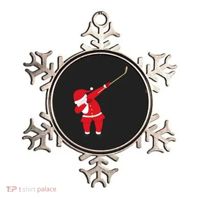 Hockey Dabbing Santa Ornament