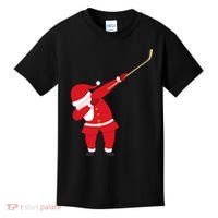 Hockey Dabbing Santa Kids T-Shirt thumb 0