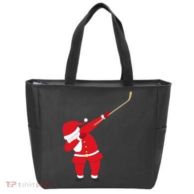 Hockey Dabbing Santa Tote Bag