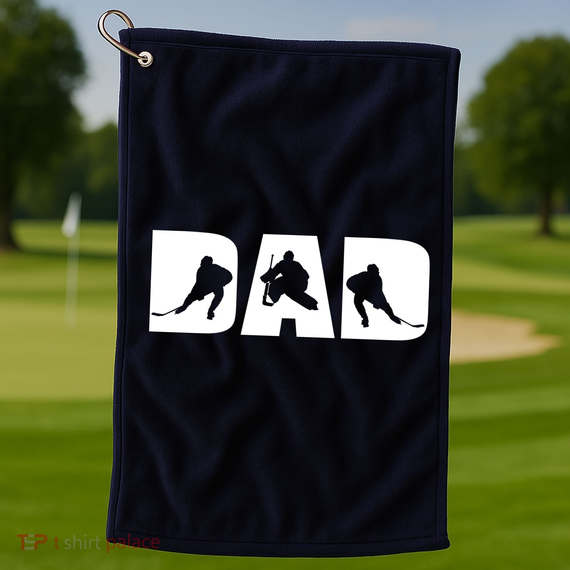 Hockey Dad Golf Towel