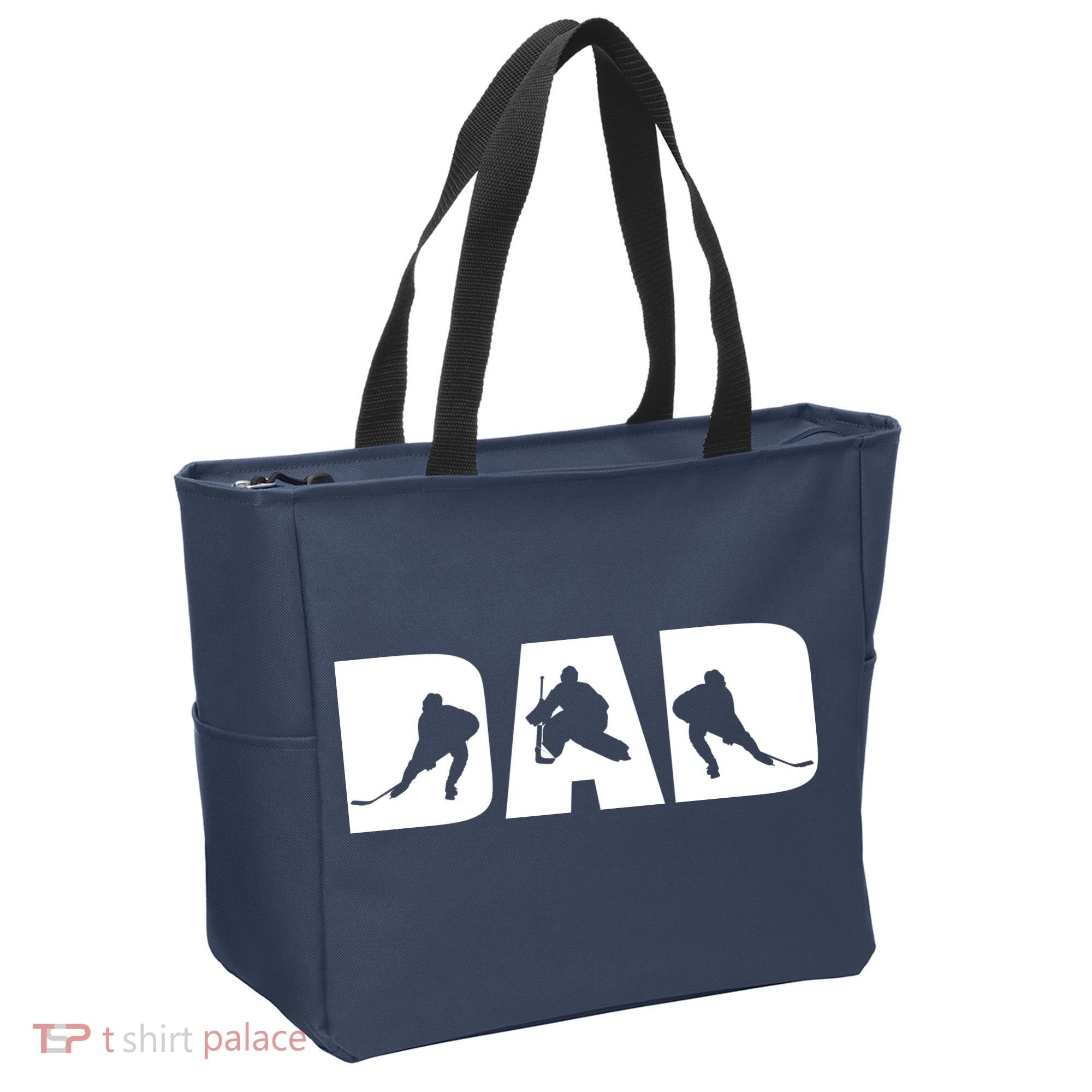 Hockey Dad Tote Bag