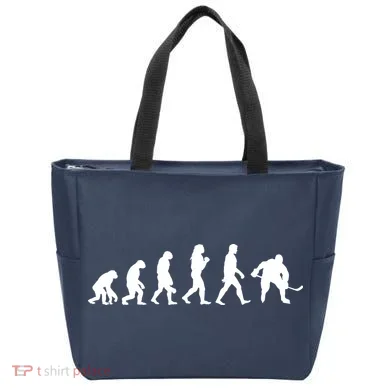 Hockey Evolution Tote Bag