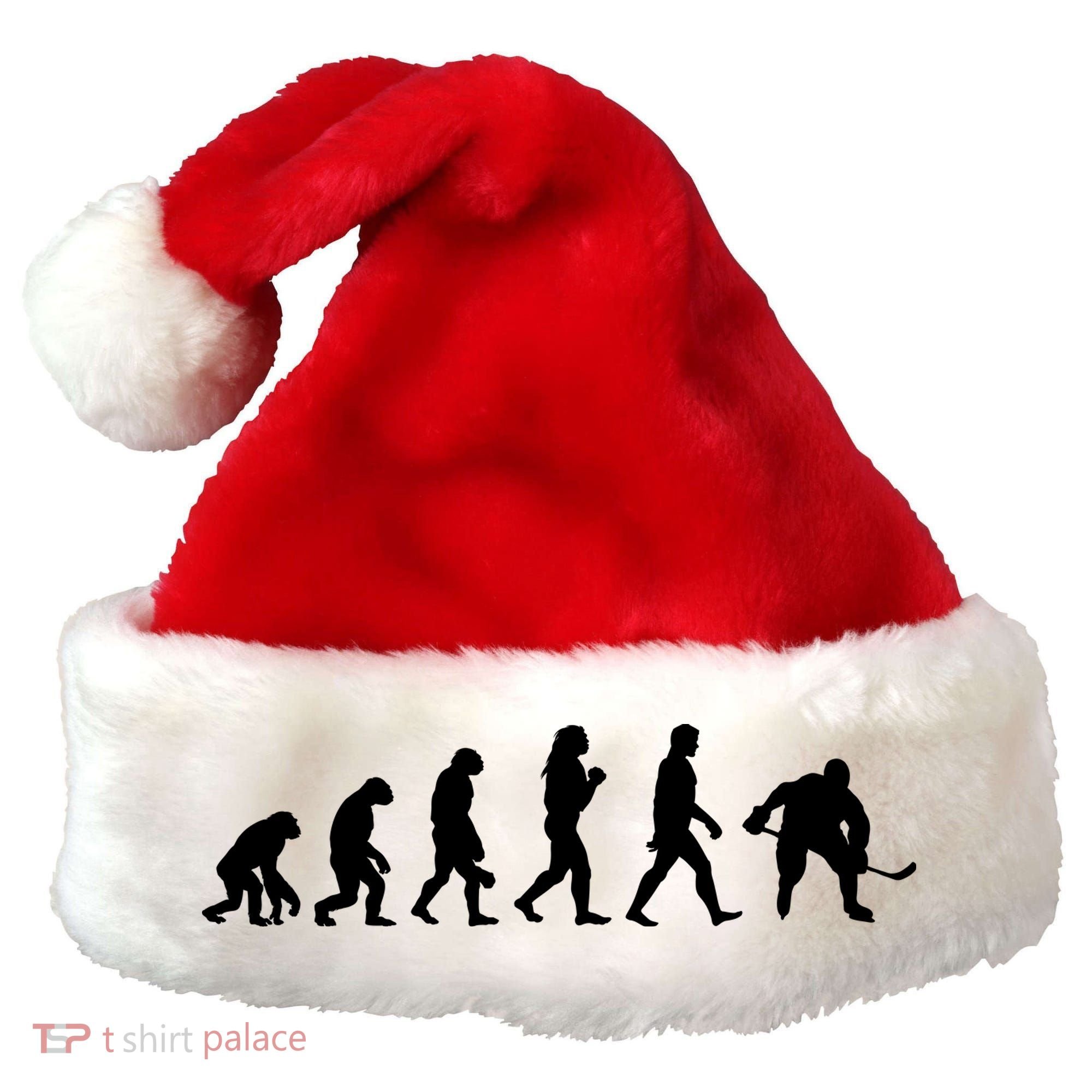 Hockey Evolution Santa Hat