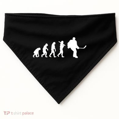 Hockey Evolution Timeline USA-Made Doggie Bandana
