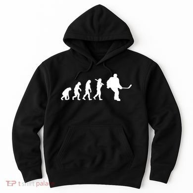 Hockey Evolution Timeline Hoodie