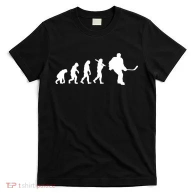 Hockey Evolution Timeline T-Shirt