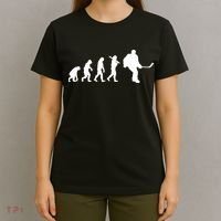 Hockey Evolution Timeline T-Shirt thumb 4