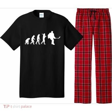 Hockey Evolution Timeline Pajama Set