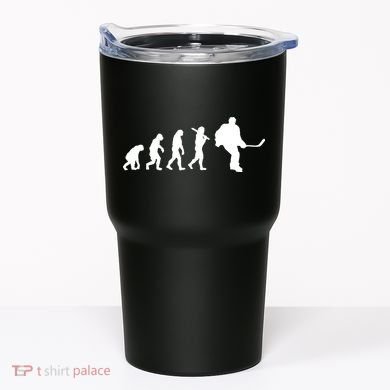 Hockey Evolution Timeline Tumbler