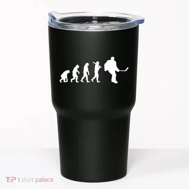 Hockey Evolution Timeline Tumbler