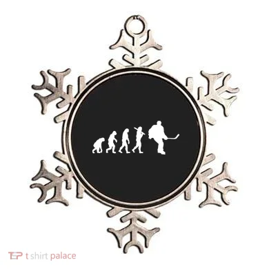 Hockey Evolution Timeline Ornament