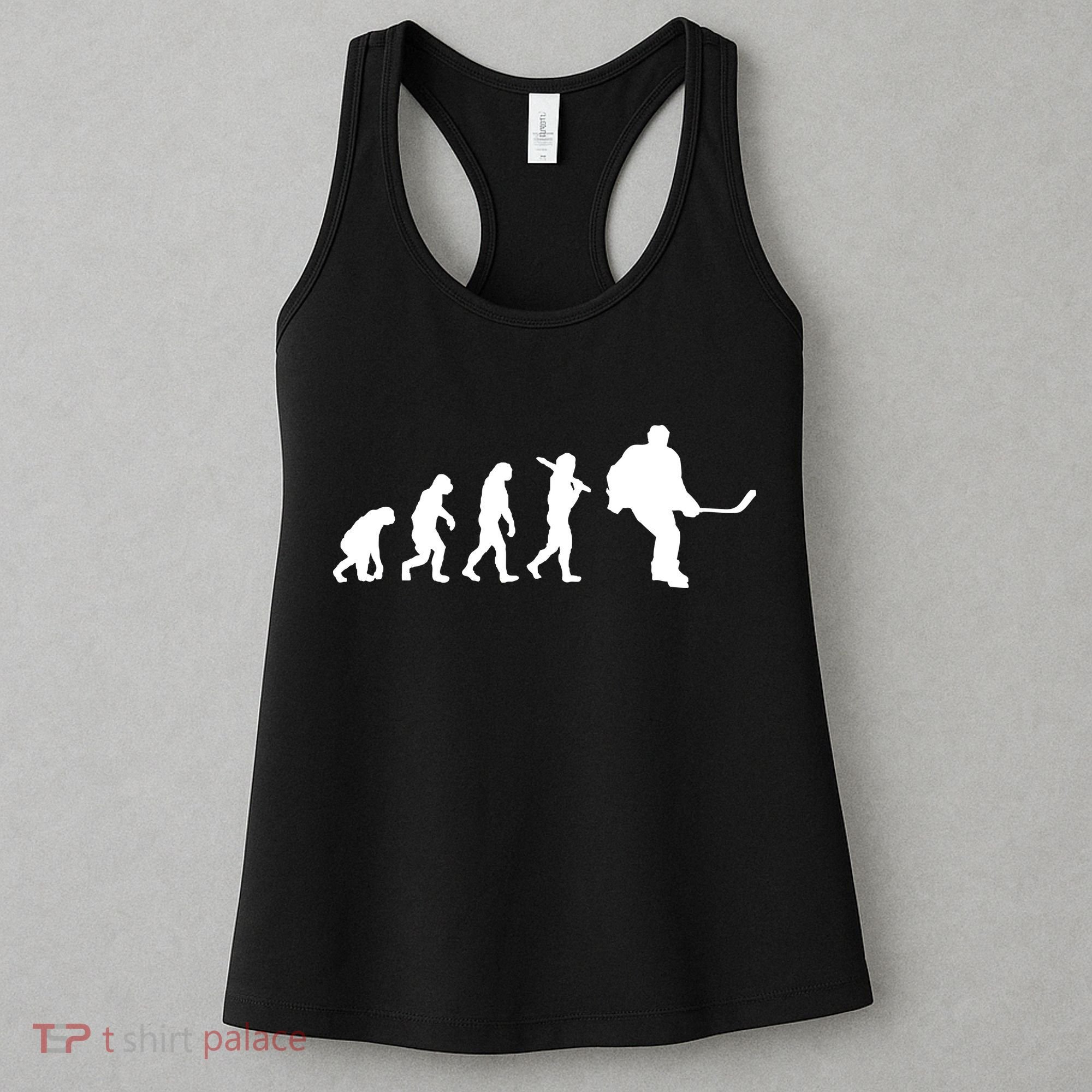 Hockey Evolution Timeline Women's Tank Top