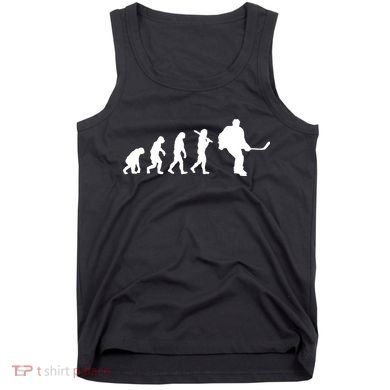 Hockey Evolution Timeline Tank Top