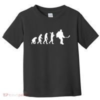 Hockey Evolution Timeline Toddler T-Shirt thumb 0