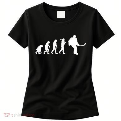 Hockey Evolution Timeline Women's T-Shirt