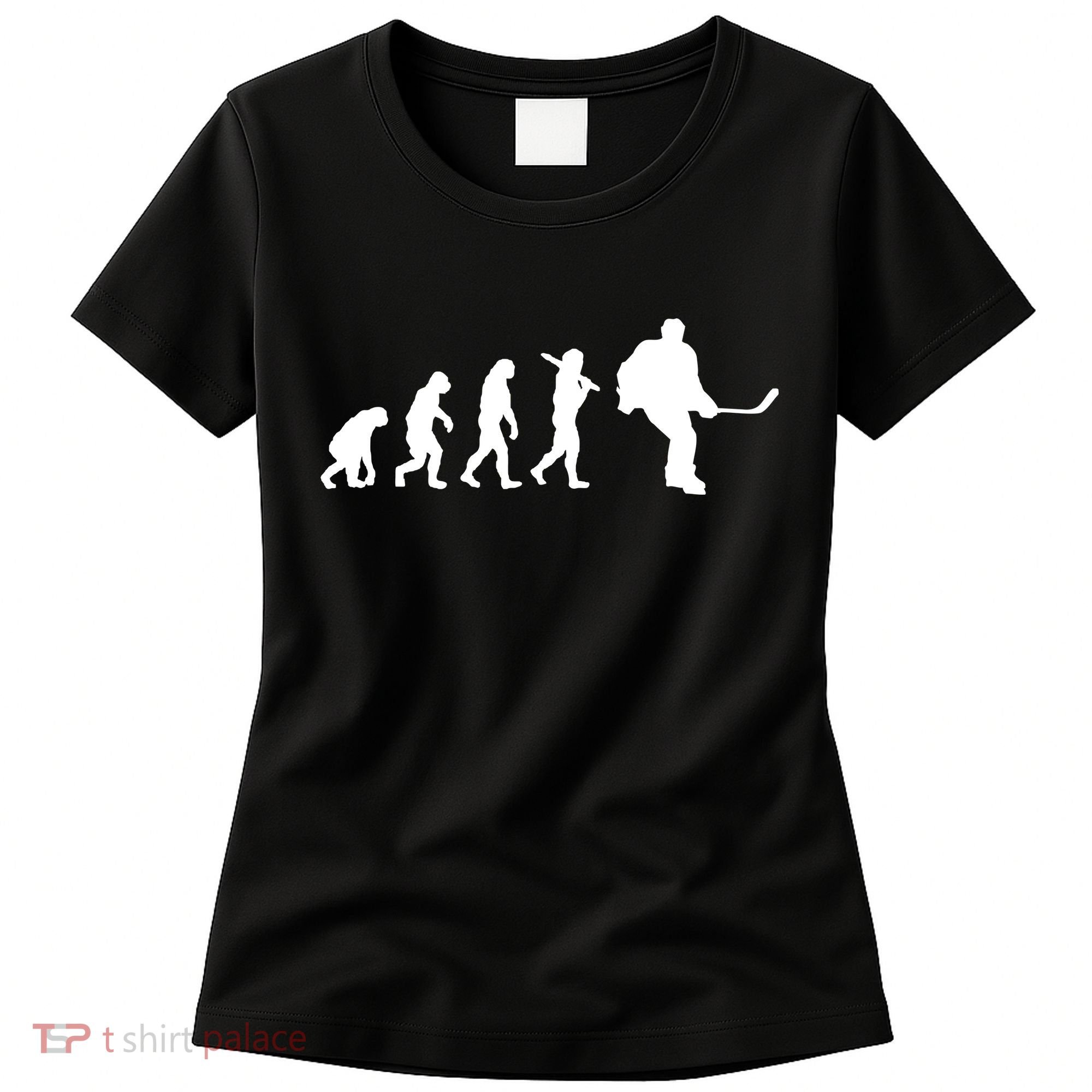 Hockey Evolution Timeline Women's T-Shirt