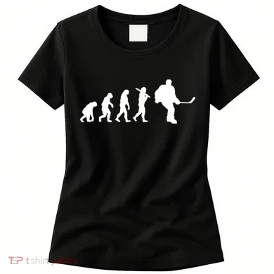 Hockey Evolution Timeline Women's T-Shirt