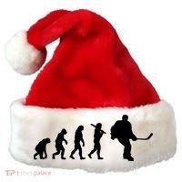 Hockey Evolution Timeline Santa Hat thumb 0