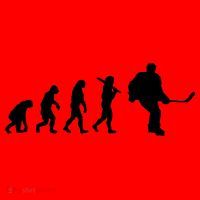 Hockey Evolution Timeline Santa Hat thumb 1