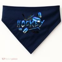 Hockey Stone Logo USA-Made Doggie Bandana thumb 0