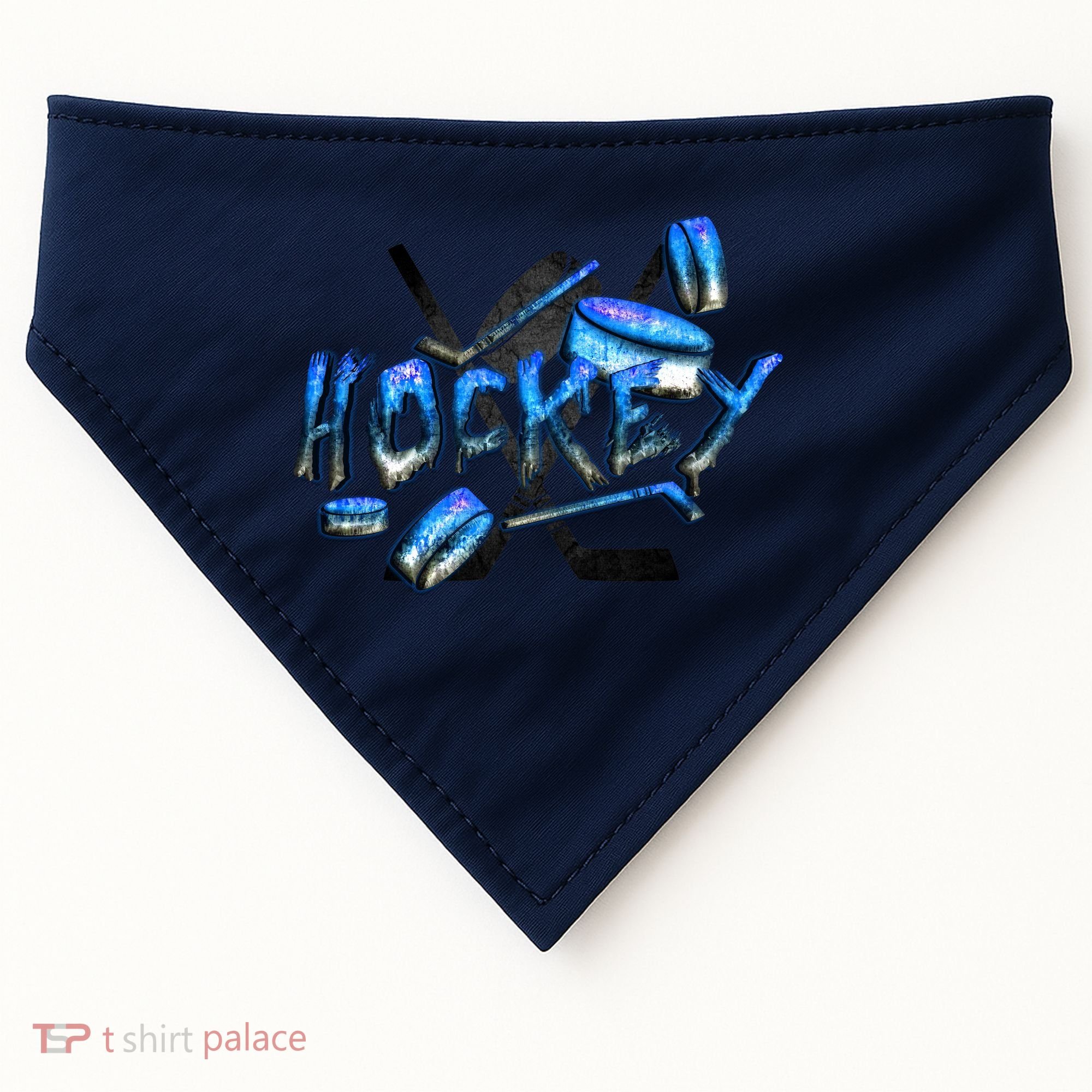 Hockey Stone Logo USA-Made Doggie Bandana